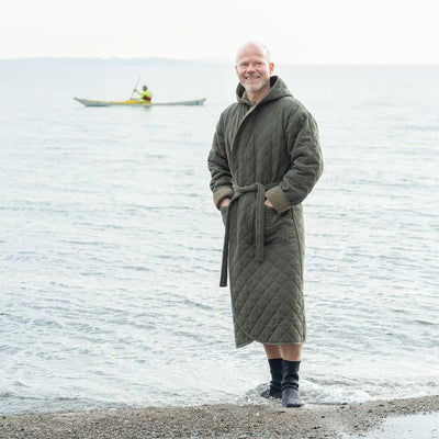 Assorterede Luksus Badekåben Havet - grøn - 40%