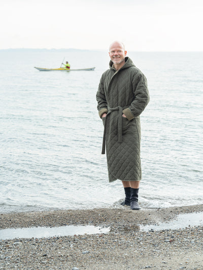 Luksus Badekåben Havet - Grøn