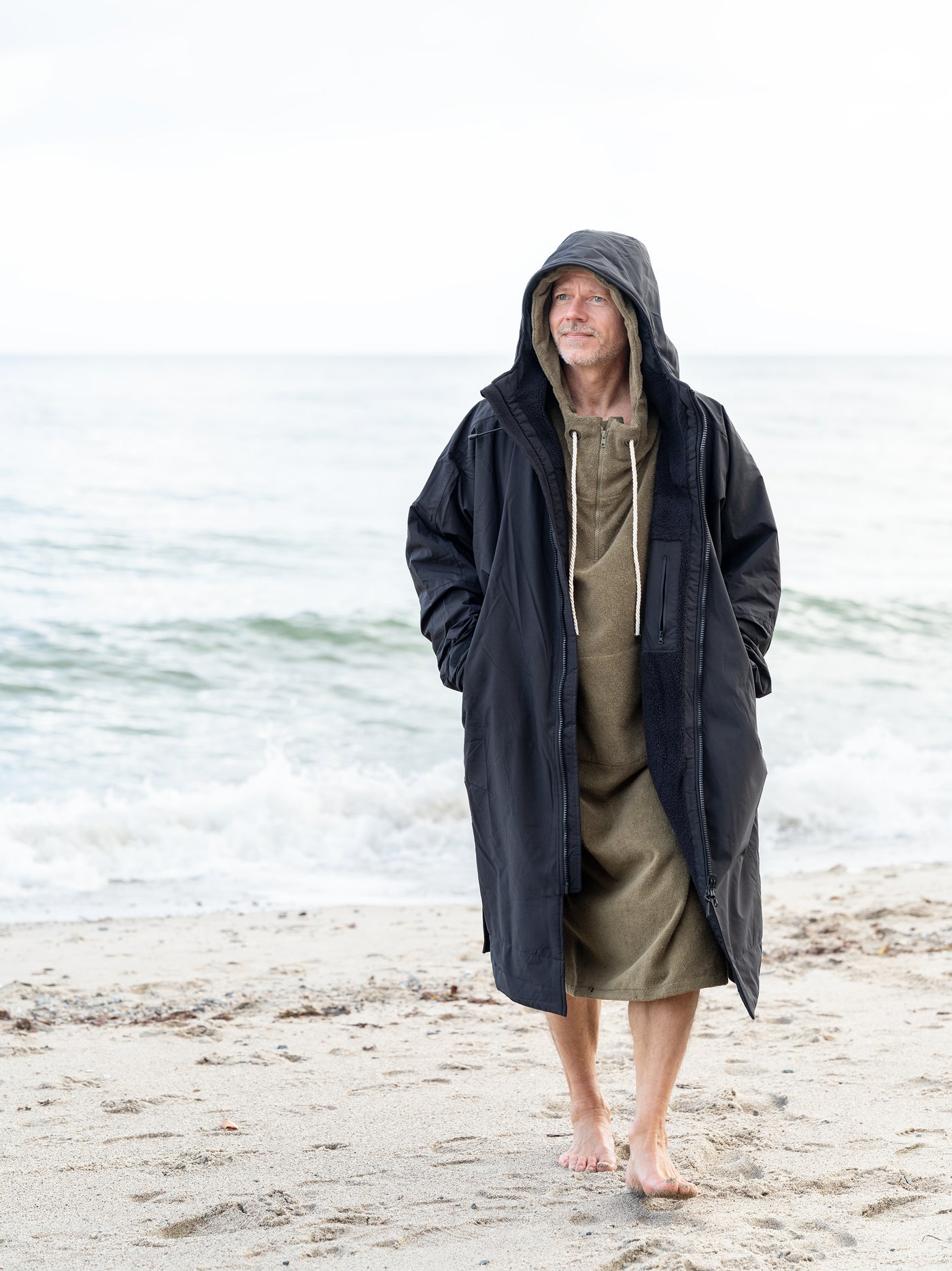 Dryrobe fra GUL - Vinterbadekåbe