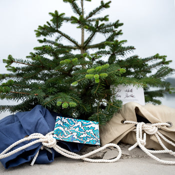 Gaveindpakning med kort