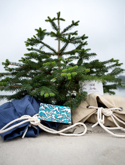 Gaveindpakning med kort