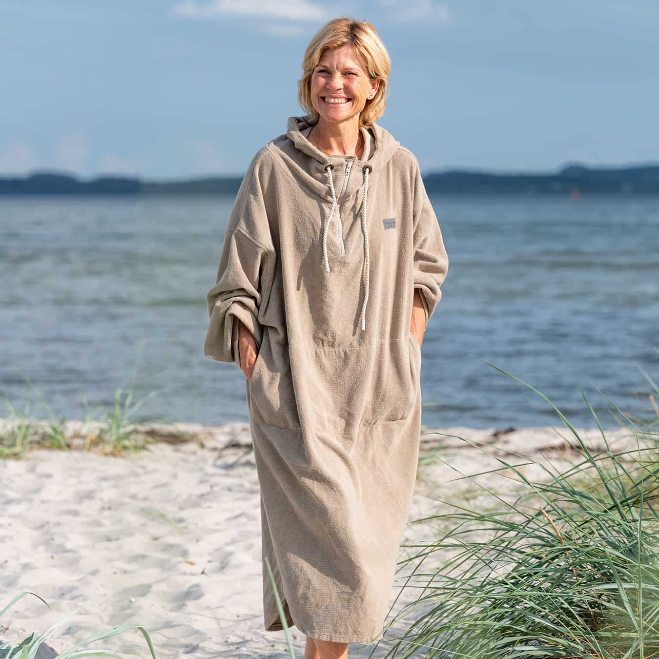 Badeponcho Skagen til voksne XS